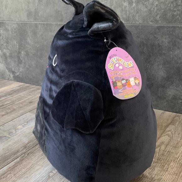 Squishmallow 16” Emily Black Bat Halloween Stuffed Animal Plush 2020 Kellytoy - Picture 12 of 14